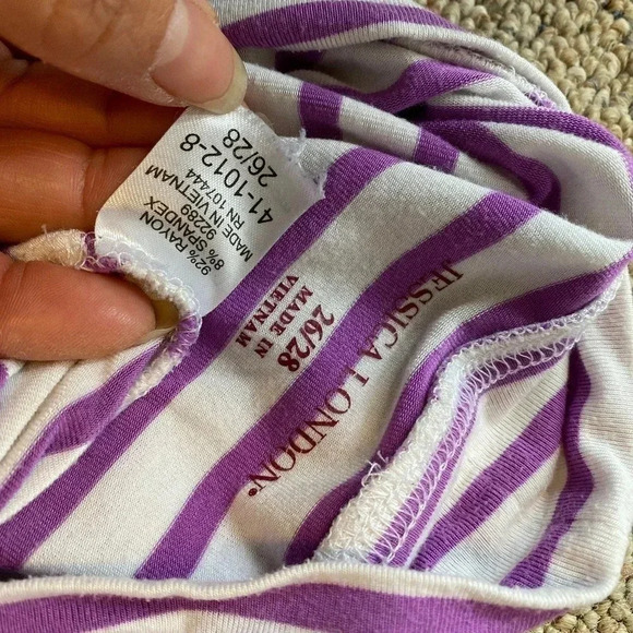 Jessica London Stretchy comfortable Blouse Women Plus size 3X 26/28 - Picture 4 of 4